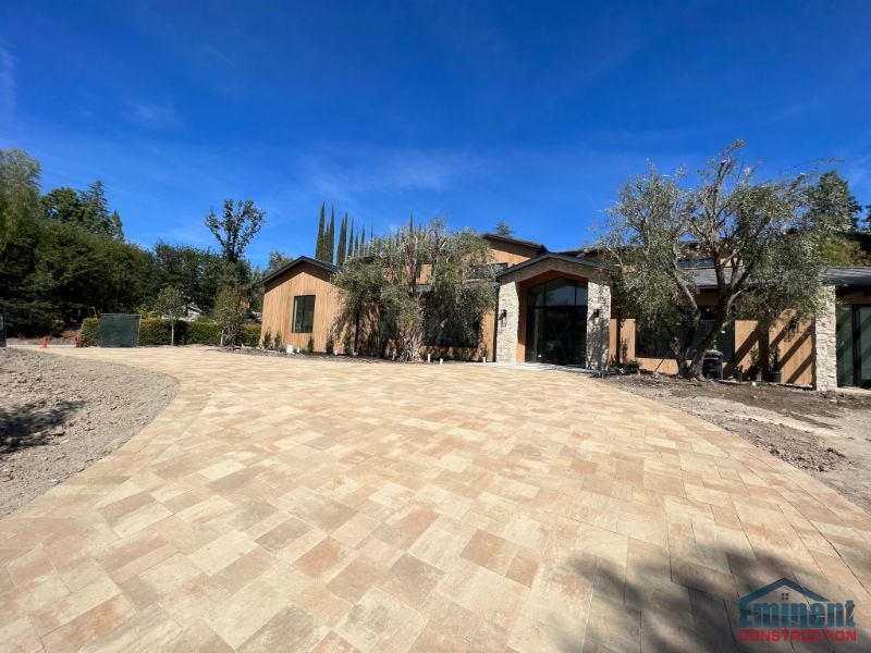 Pavers project in Hidden Hills, CA
