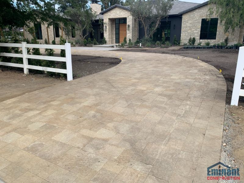 Pavers project in Hidden Hills, CA