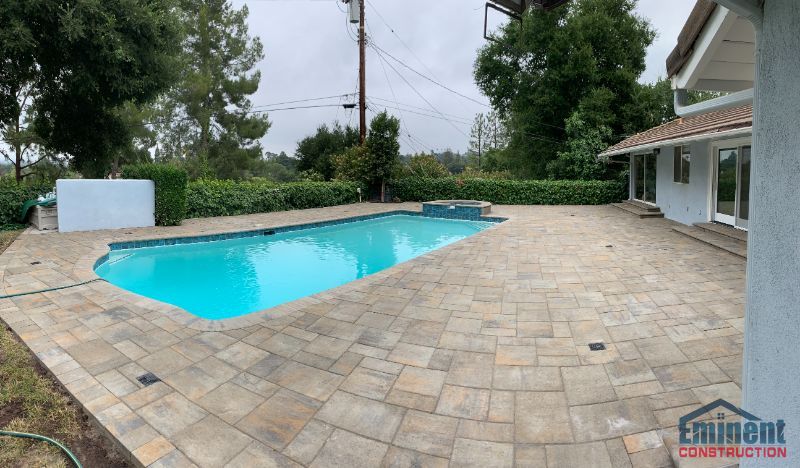 Pavers project in Encino, CA