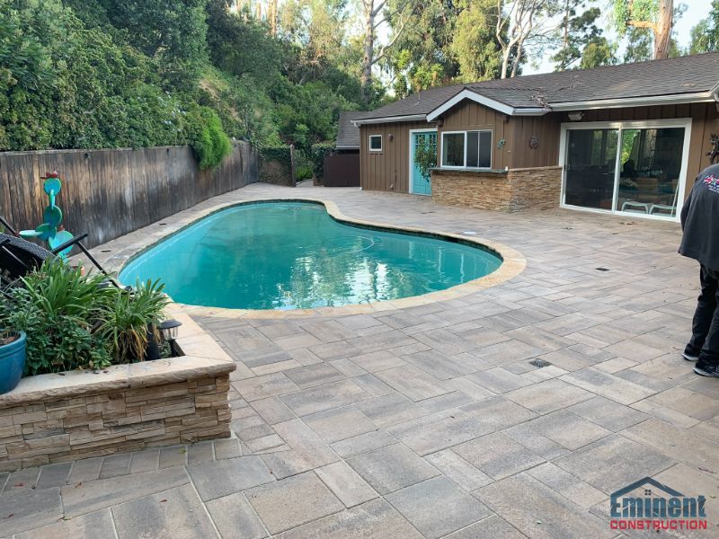 Pavers project in Culver City, CA