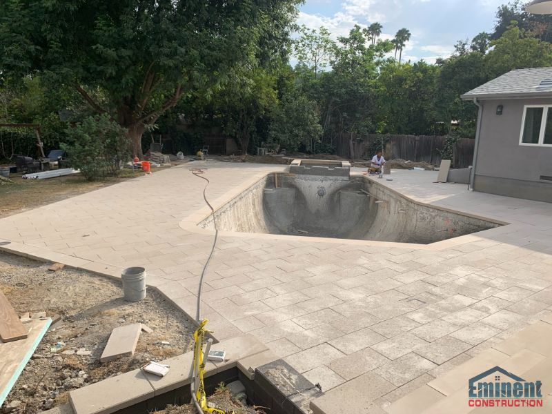 Pavers project in Woodland Hills, CA