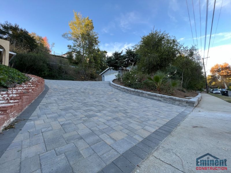 Pavers project in Woodland Hills, CA