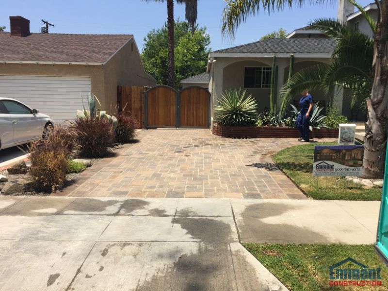 Pavers project in North Hollywood, CA