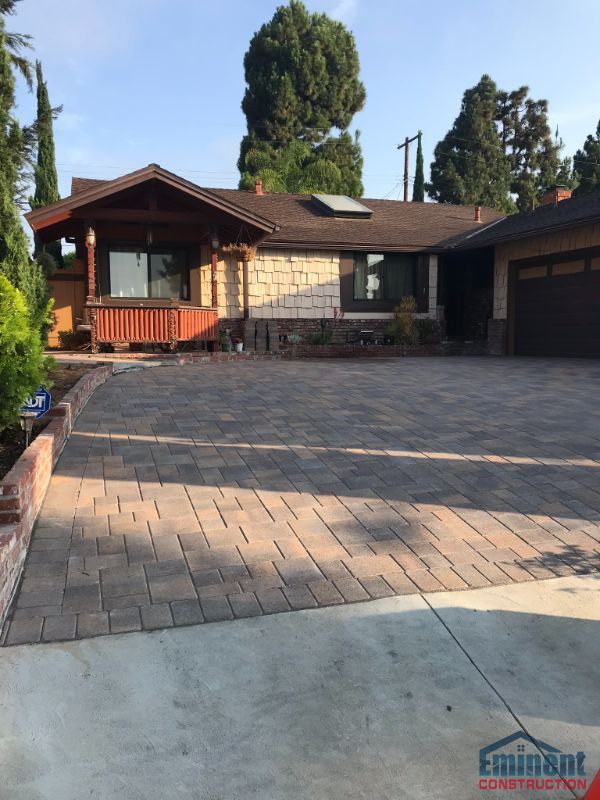 Pavers project in Westchester, CA