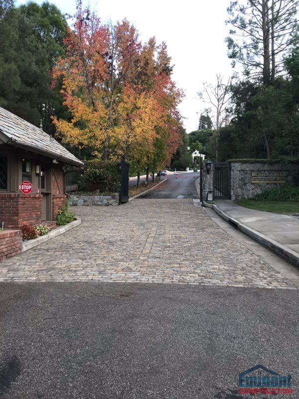 Pavers project in Encino, CA