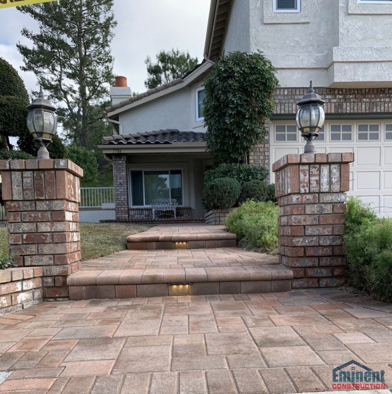 Pavers project in Simi Valley, CA