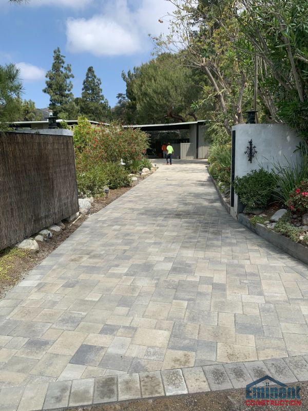 Pavers project in Brentwood, CA
