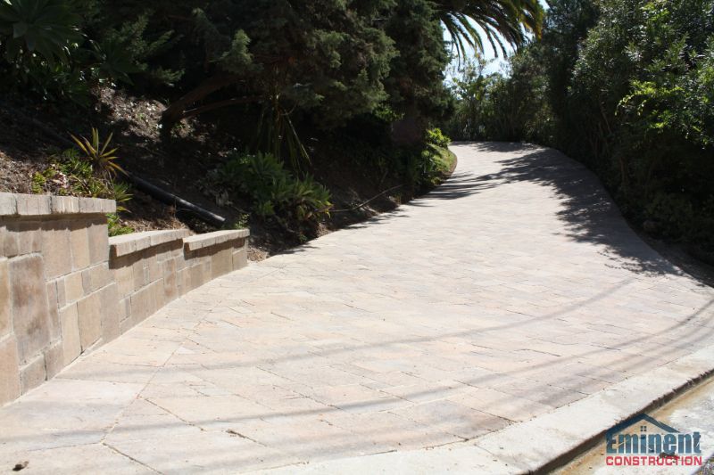 Pavers project in Pacific Palisades, CA